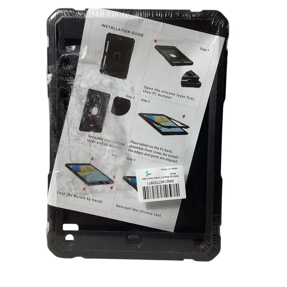 BMOUO Heavy Duty Protective Case, Apple iPad 9.7-inch